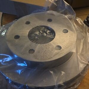 Silver Brake Rotor